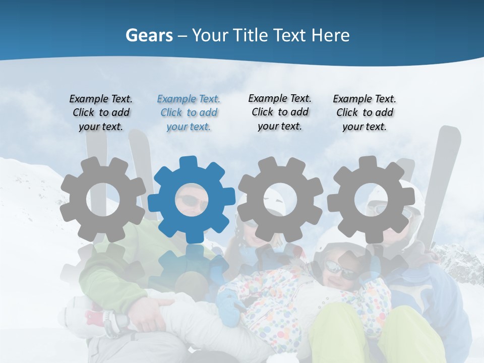 Cold Sun Woman PowerPoint Template