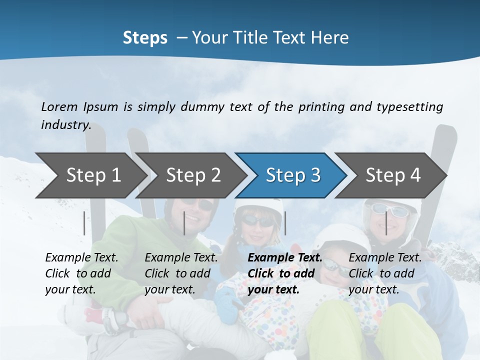 Cold Sun Woman PowerPoint Template