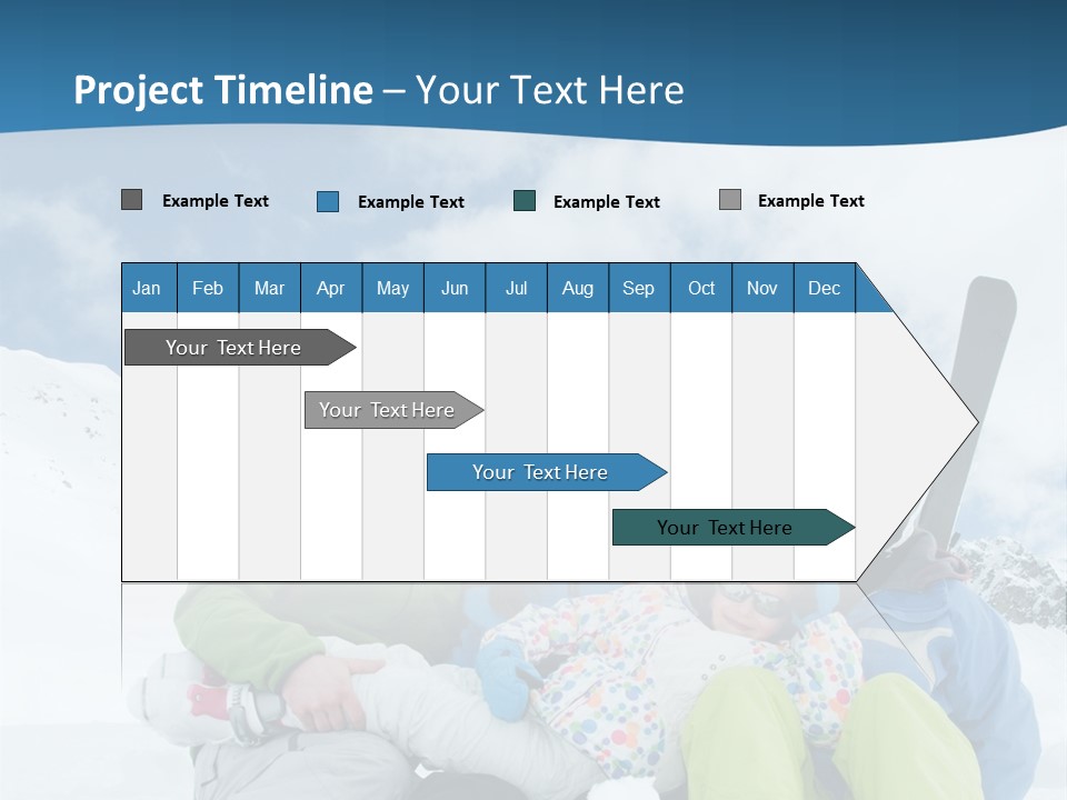 Cold Sun Woman PowerPoint Template