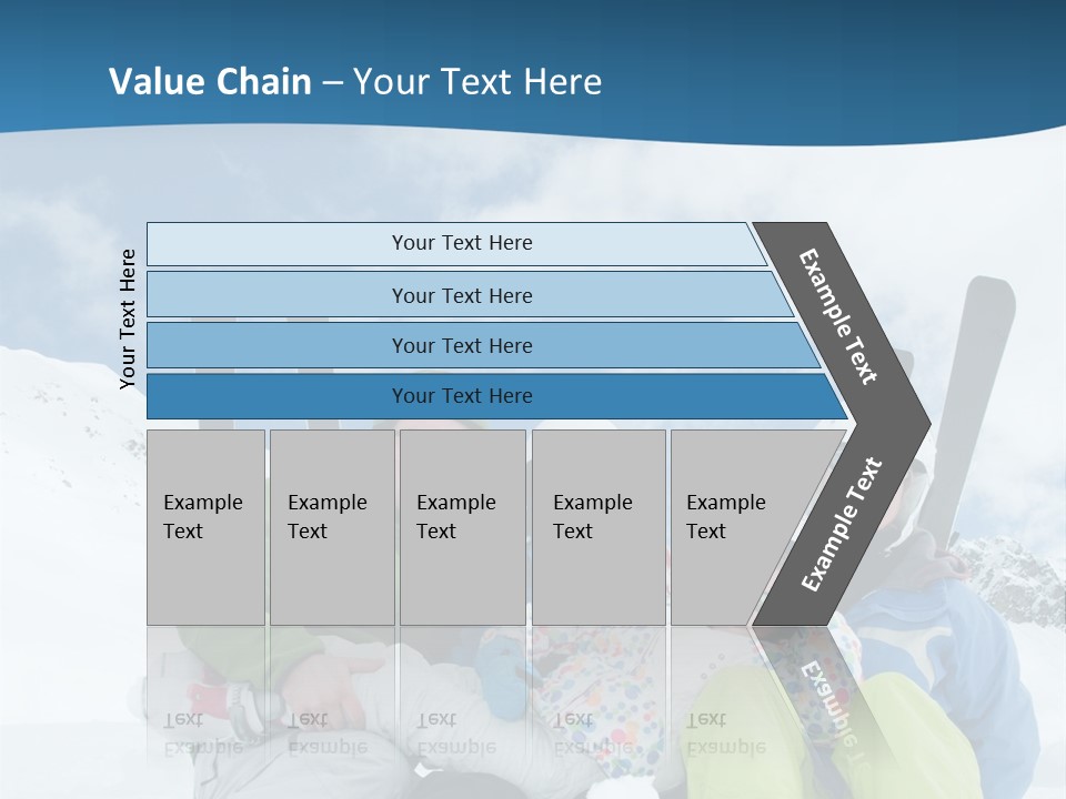 Cold Sun Woman PowerPoint Template