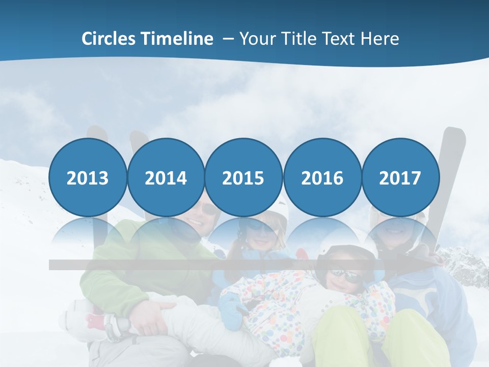 Cold Sun Woman PowerPoint Template