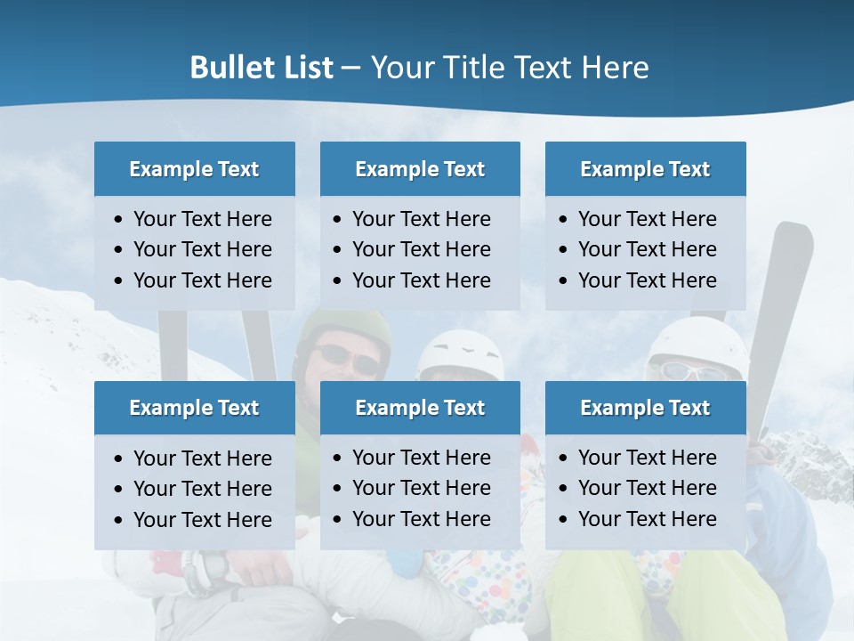 Cold Sun Woman PowerPoint Template