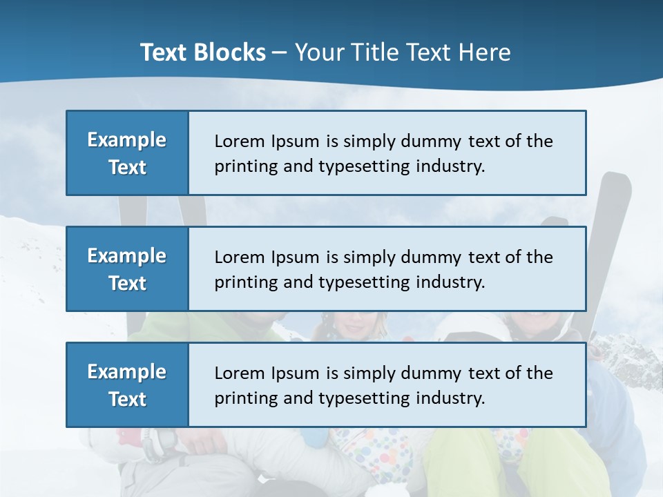 Cold Sun Woman PowerPoint Template