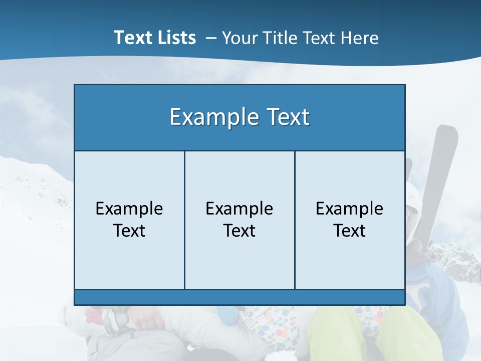 Cold Sun Woman PowerPoint Template