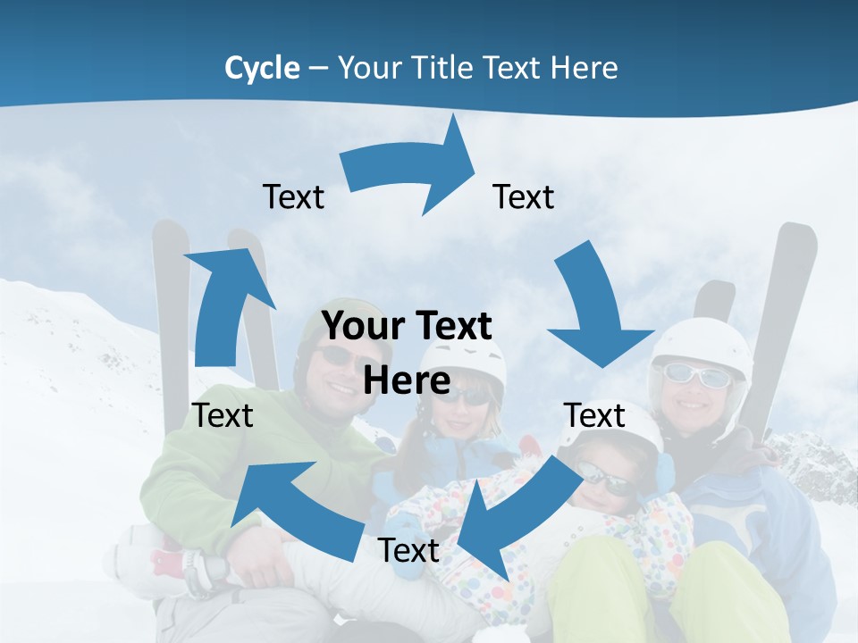 Cold Sun Woman PowerPoint Template