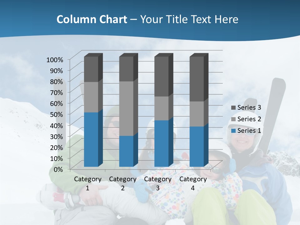 Cold Sun Woman PowerPoint Template