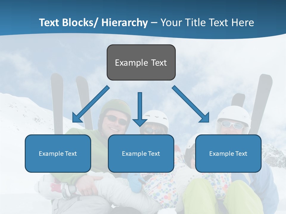 Cold Sun Woman PowerPoint Template