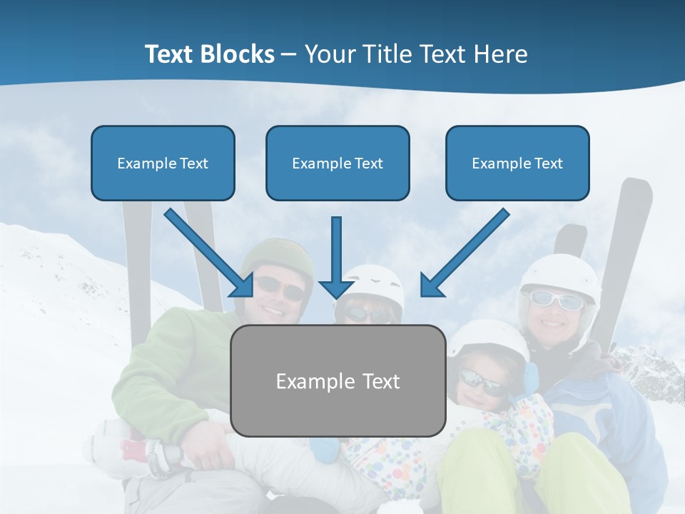 Cold Sun Woman PowerPoint Template
