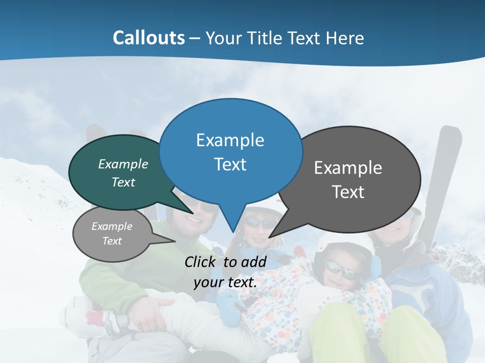 Cold Sun Woman PowerPoint Template