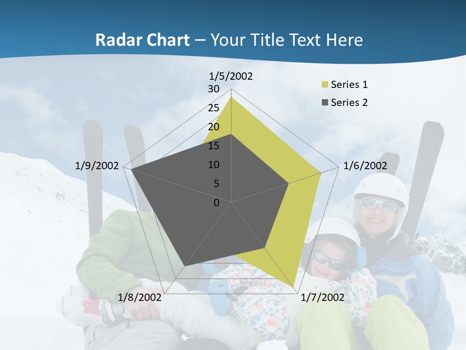 Cold Sun Woman PowerPoint Template
