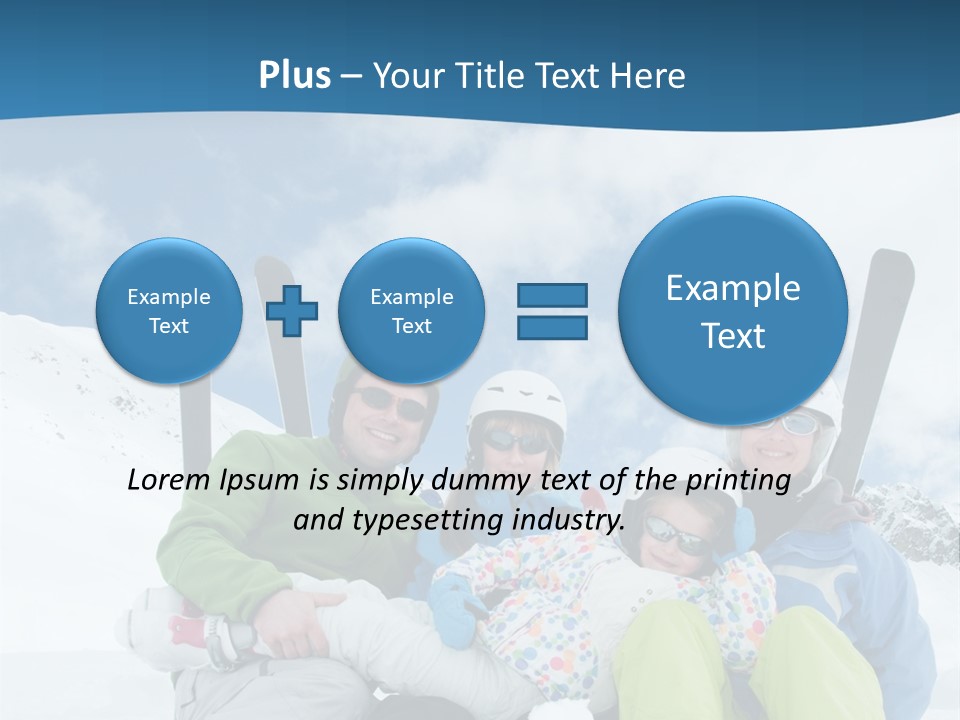 Cold Sun Woman PowerPoint Template