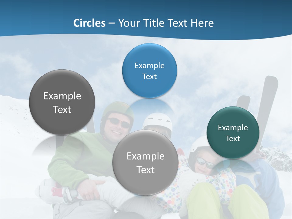 Cold Sun Woman PowerPoint Template