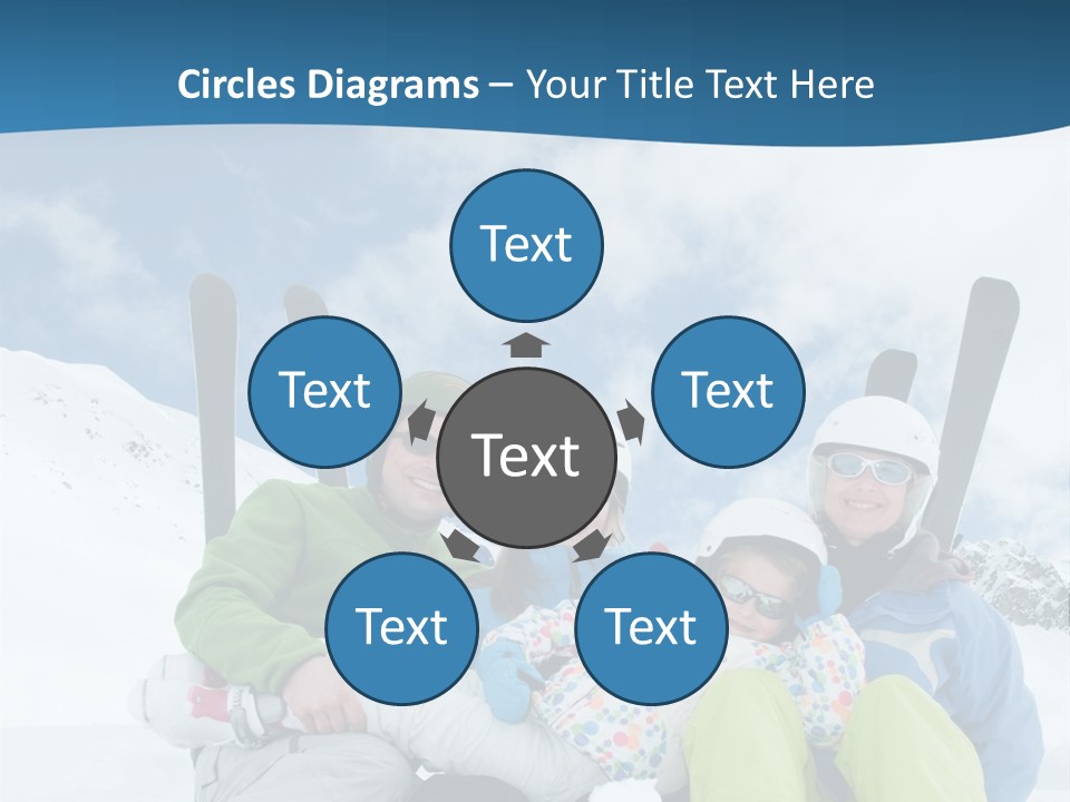 Cold Sun Woman PowerPoint Template