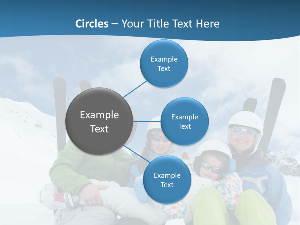 Cold Sun Woman PowerPoint Template