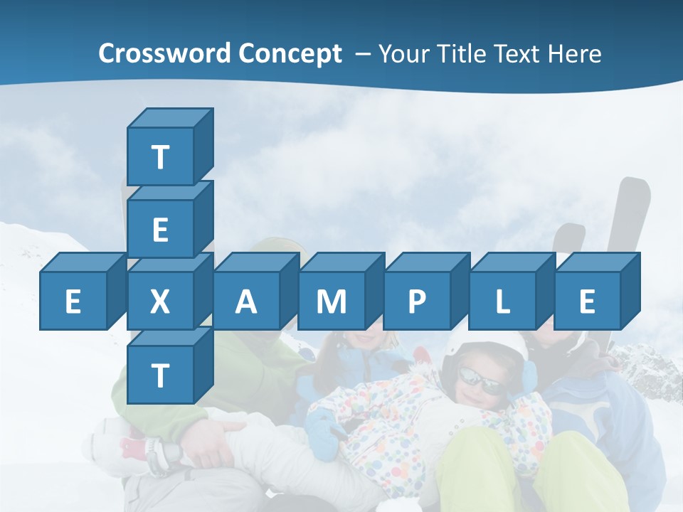 Cold Sun Woman PowerPoint Template