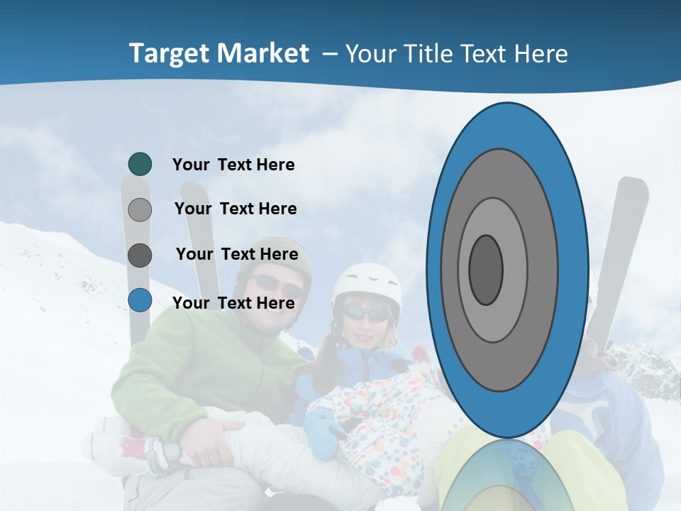 Cold Sun Woman PowerPoint Template