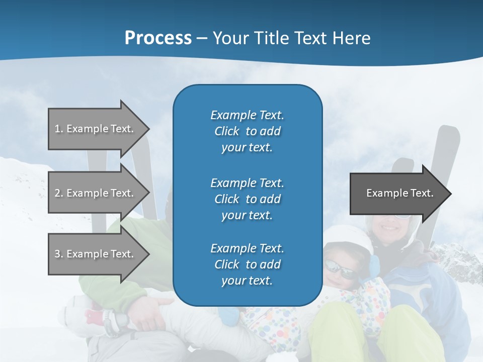 Cold Sun Woman PowerPoint Template