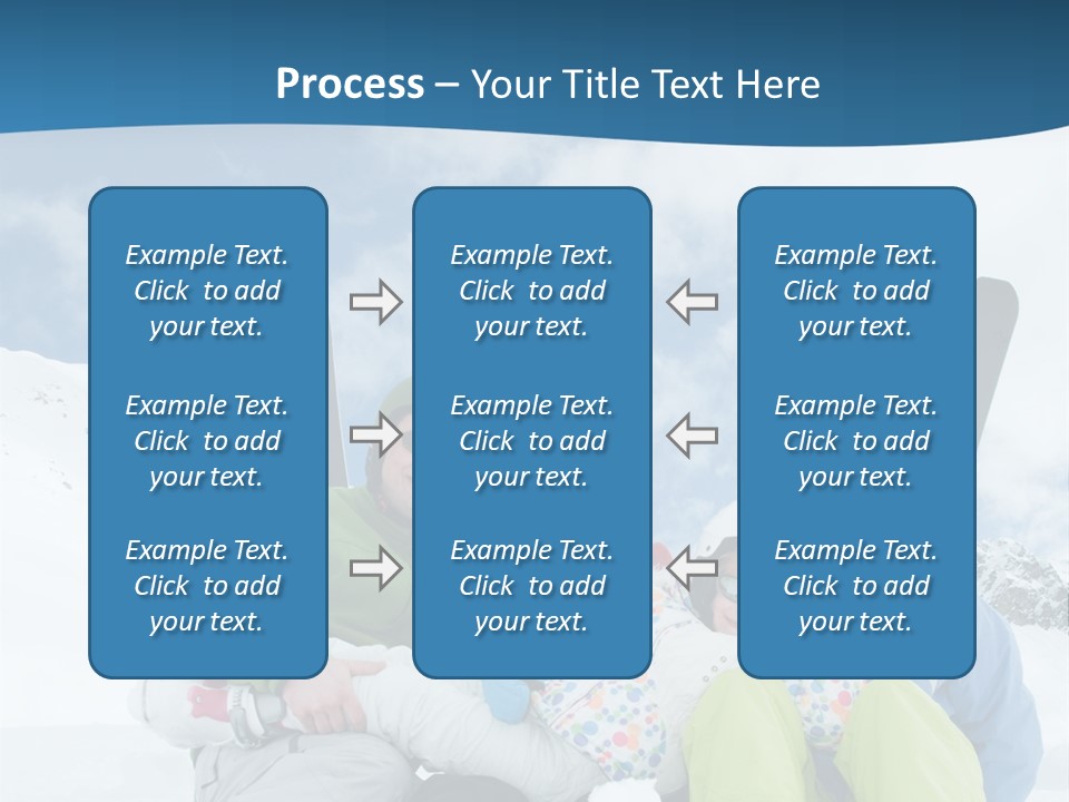 Cold Sun Woman PowerPoint Template