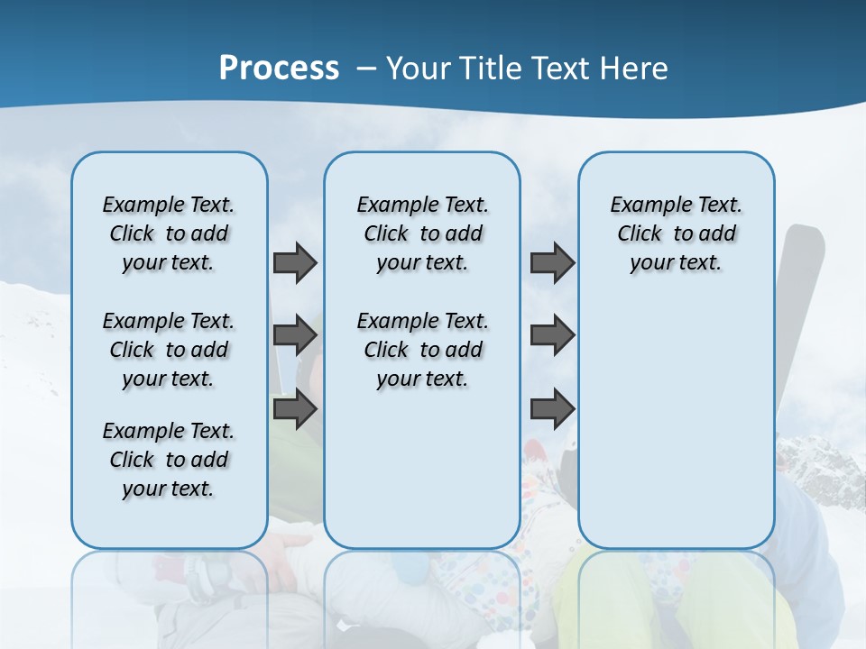 Cold Sun Woman PowerPoint Template