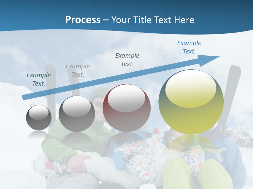 Cold Sun Woman PowerPoint Template