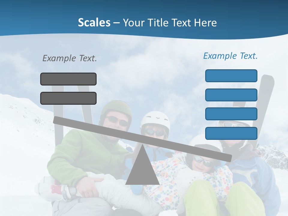 Cold Sun Woman PowerPoint Template