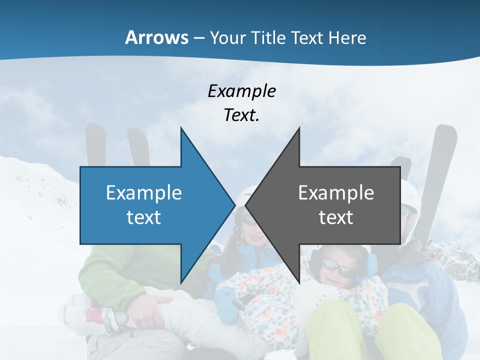 Cold Sun Woman PowerPoint Template