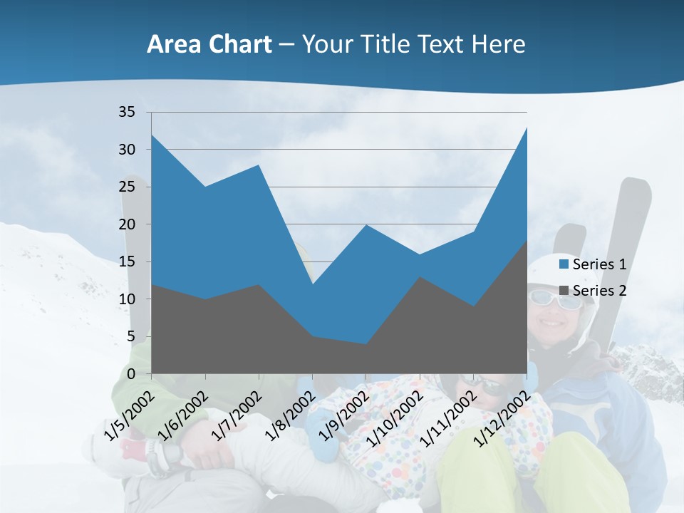 Cold Sun Woman PowerPoint Template