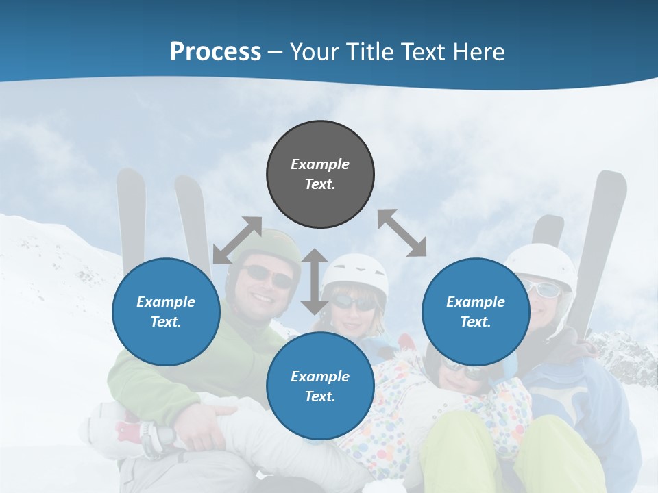 Cold Sun Woman PowerPoint Template