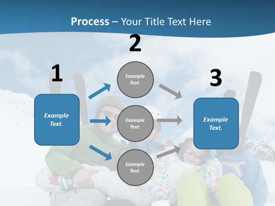 Cold Sun Woman PowerPoint Template