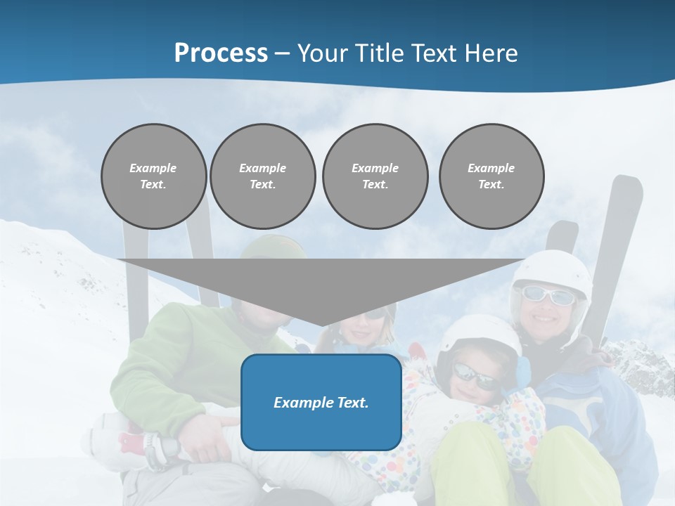 Cold Sun Woman PowerPoint Template