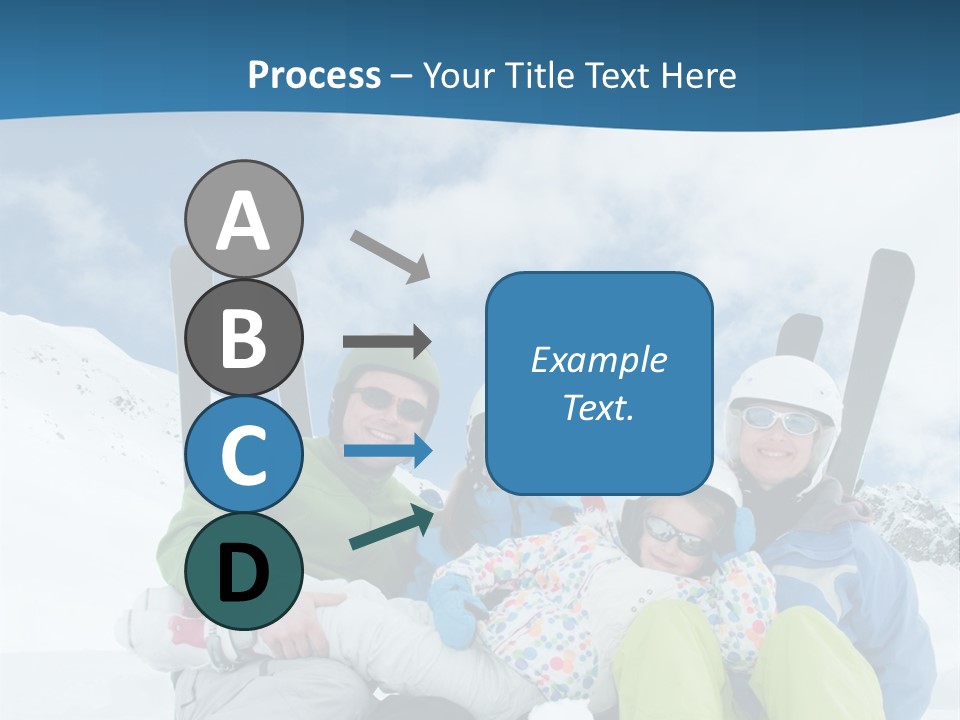 Cold Sun Woman PowerPoint Template