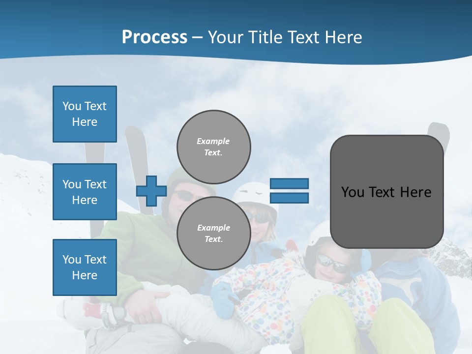 Cold Sun Woman PowerPoint Template