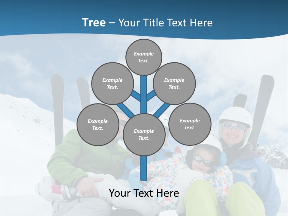 Cold Sun Woman PowerPoint Template