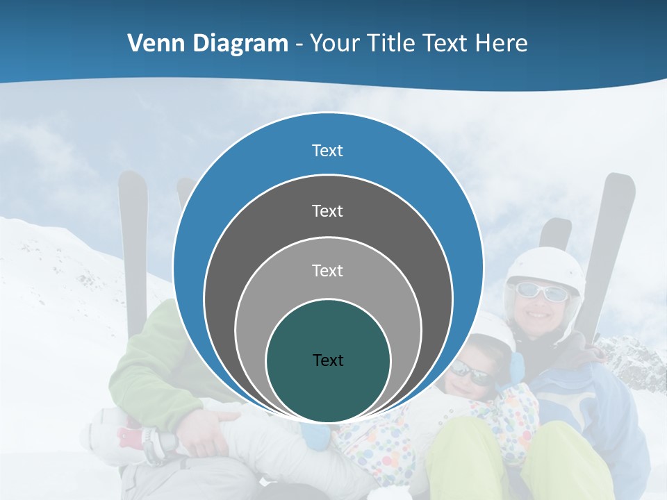 Cold Sun Woman PowerPoint Template