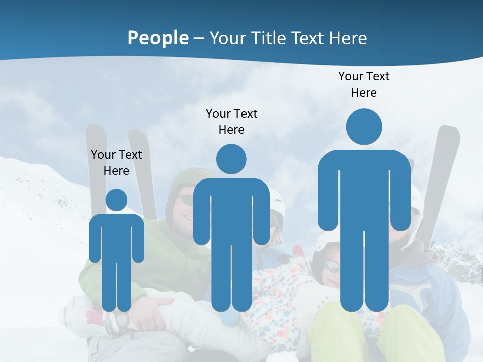 Cold Sun Woman PowerPoint Template