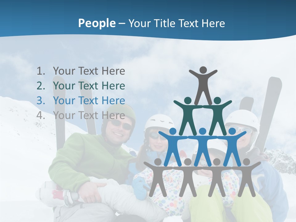 Cold Sun Woman PowerPoint Template