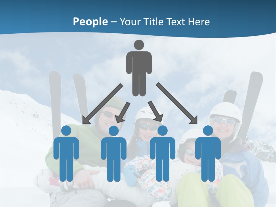 Cold Sun Woman PowerPoint Template