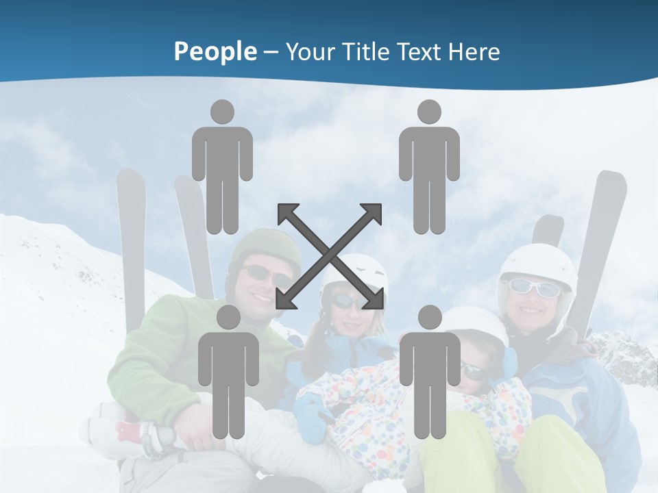 Cold Sun Woman PowerPoint Template