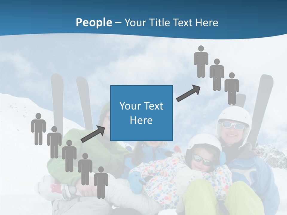 Cold Sun Woman PowerPoint Template