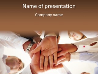 Integrity Help Cooperation PowerPoint Template