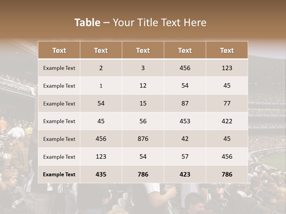 Mcg Rules Competition PowerPoint Template
