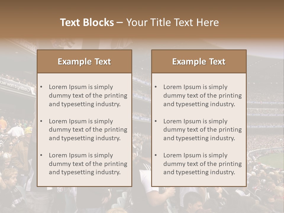 Mcg Rules Competition PowerPoint Template