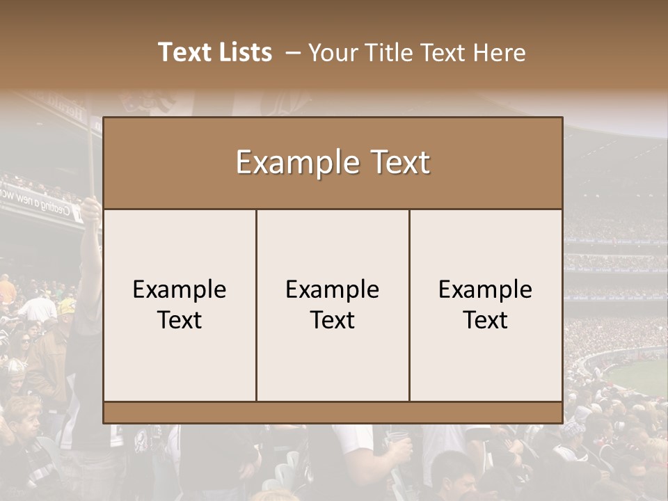 Mcg Rules Competition PowerPoint Template