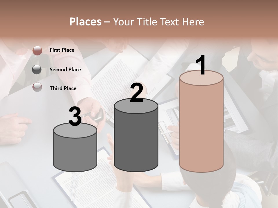 Holding Corporate Collaboration PowerPoint Template