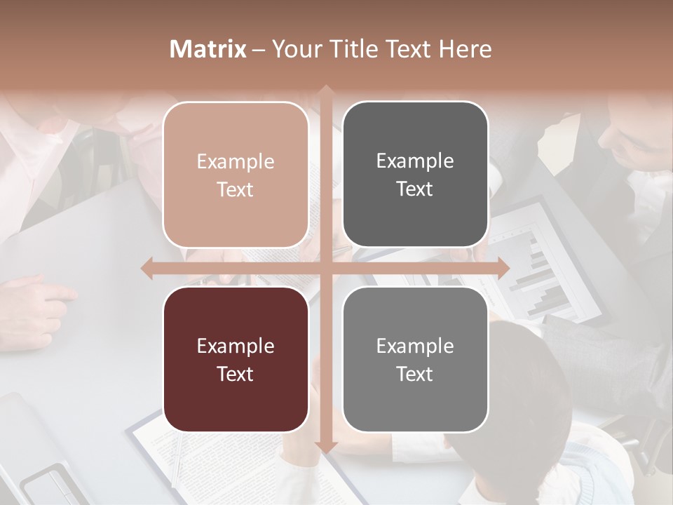 Holding Corporate Collaboration PowerPoint Template