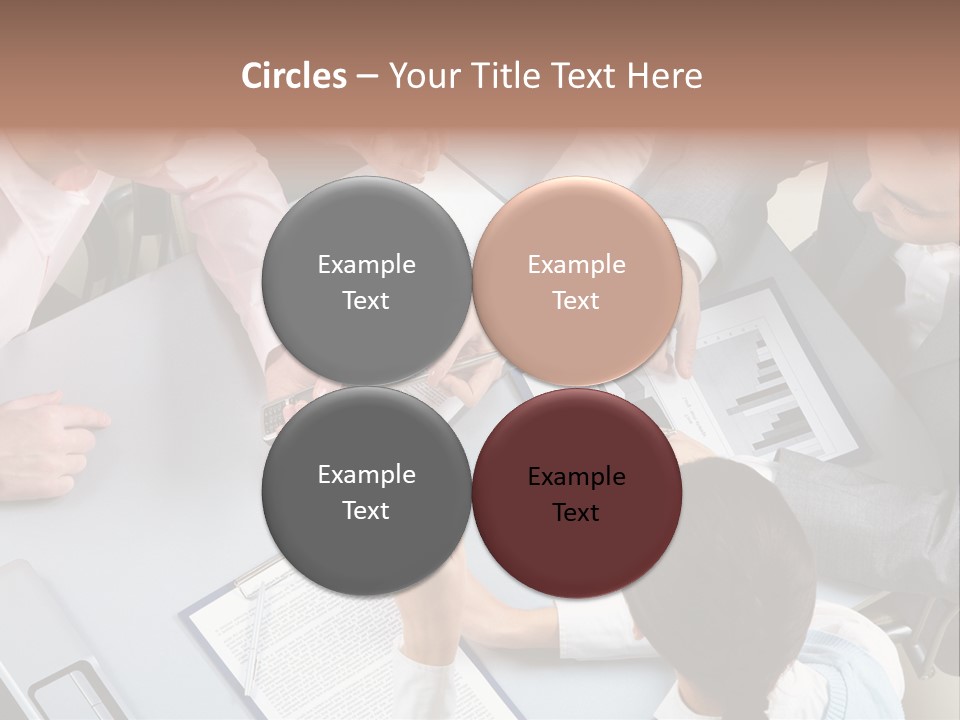 Holding Corporate Collaboration PowerPoint Template