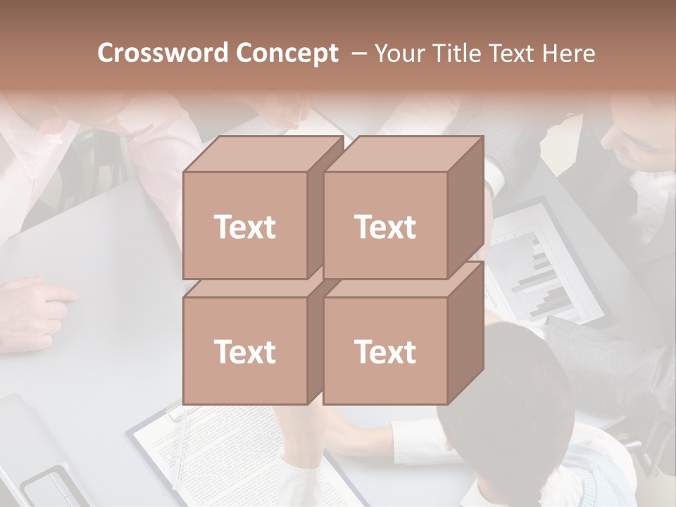 Holding Corporate Collaboration PowerPoint Template