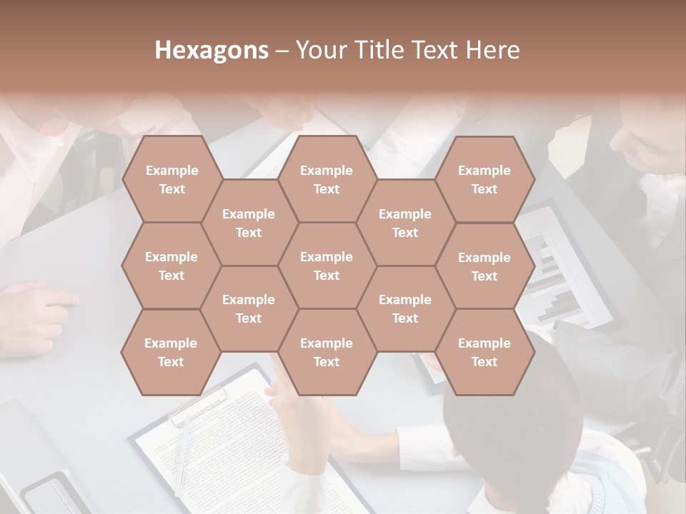 Holding Corporate Collaboration PowerPoint Template