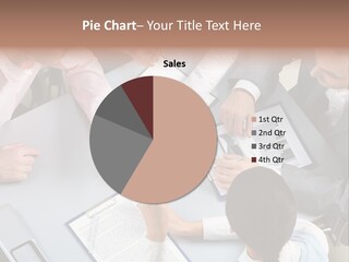 Holding Corporate Collaboration PowerPoint Template