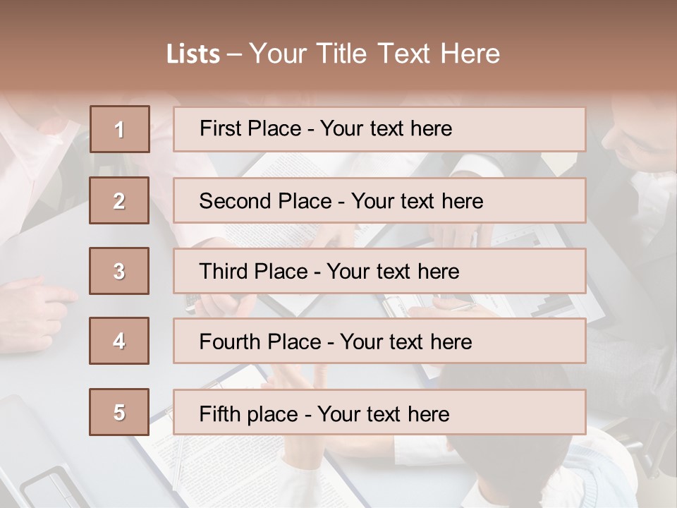 Holding Corporate Collaboration PowerPoint Template